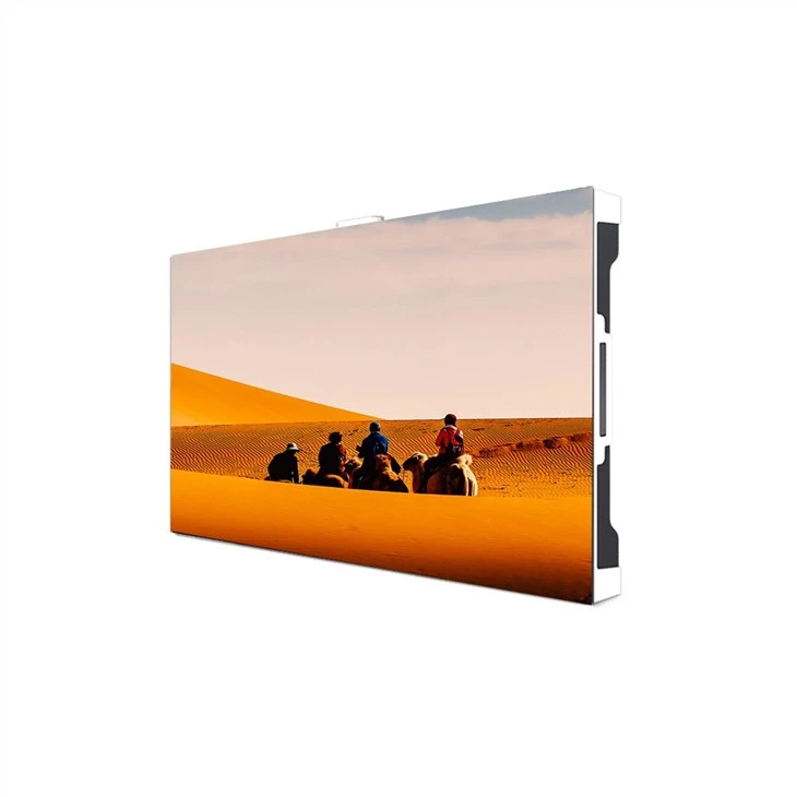 Böjd LED-videovägg