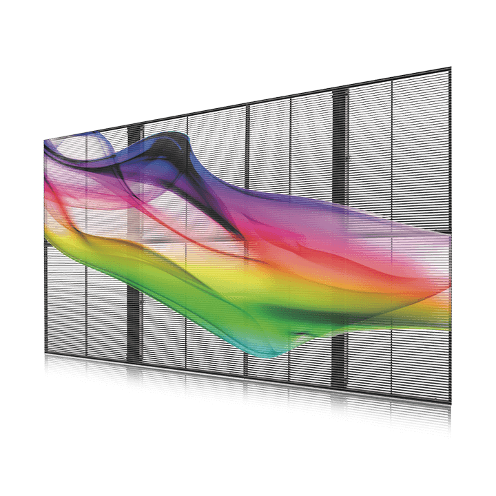 LED genomskinlig skärm