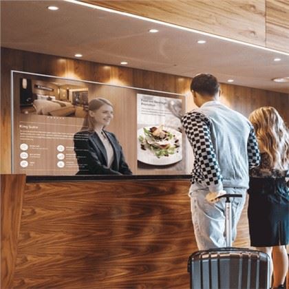 Transparent OLED-skärm