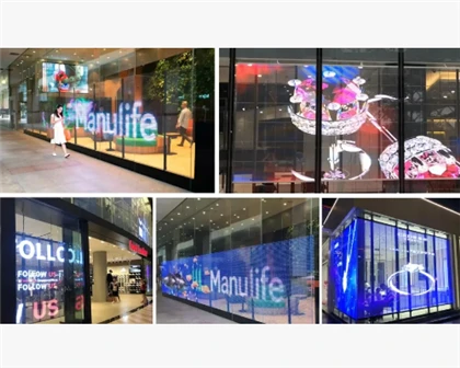 Installationsmetoder för transparenta LED-skärmar